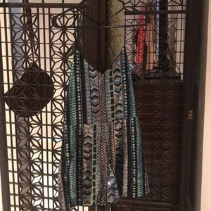 Ya Sequin Print Romper